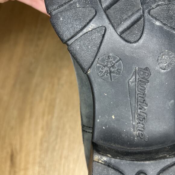 Blundstone Womens US 6.5 Boot UK 3.5 BL 1971 Ankle Chelsea Low Heel Rustic Black - Picture 8 of 8